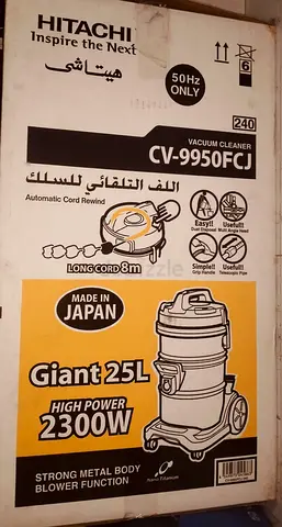 Hitachi CV-9950FCJ Professional 25L Industrial Vacuum Cleaner - 2300W