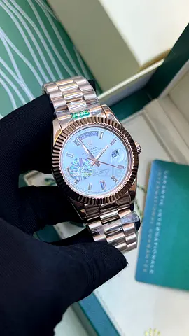 Rolex automatic sapphire glass mens watch