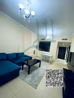 150 : Furnished 1BR for Monthly Rent in Al Yasmeen Towers | Opposite City Centre Ajman | All Bills I