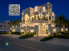 Villa with high-quality custom finishing, featuring 6 bedrooms, a rooftop terrace, and a swimming po