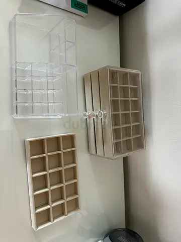 Jewelry & Makeup Organizer Set