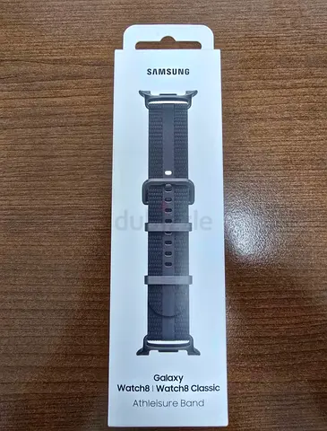Samsung Galaxy Watch8 Athleisure Band - Black (Sealed)