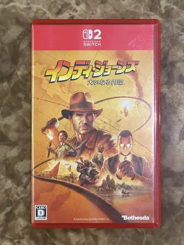 Indiana jones and the great circle - Japanese cover, Good Condition, ENGLISH supported