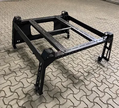 AOR Jeep Gladiator Truck Cage with AOR roof rack