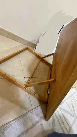 Wooden Folding draft table / Good Condition