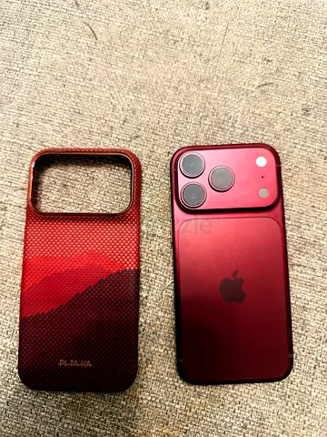 iPhone 18 Pro 512GB Burgundy Middle East Version | Never Used | PITAKA Case Included