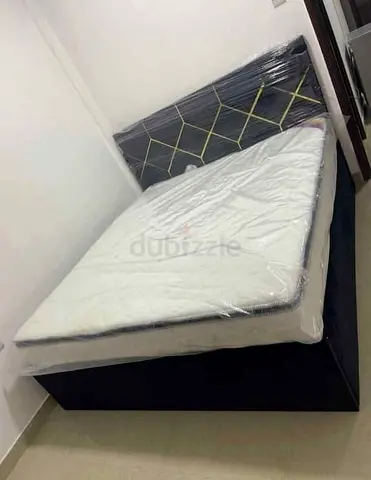 Brand New Queen size bed storage bed including mattress good quality Queen bed