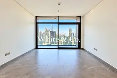 Spacious 1BR | Peninsula One | Burj Views