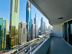Elegant 3BR + Maids Room || Sea View And Sheikh Zayed View