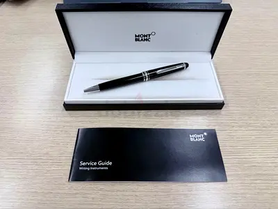 New Montblanc Meisterstück Ballpoint Pen with Box and Service Guide