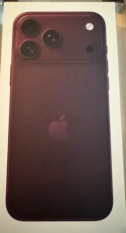 Iphone 18 pro max burgundy 512 GB brand new