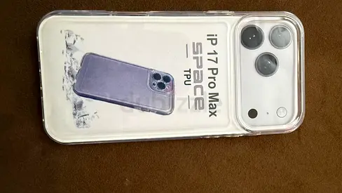 Clear TPU iPhone 17 Pro Max case (new) - slim transparent cover