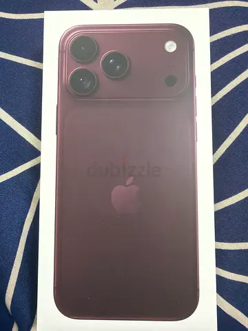iPhone 18 Pro max burgundy - Brand New in Box
