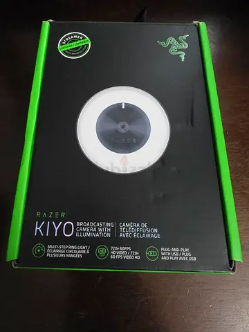 Razer Kiyo Ring Light Webcam (Boxed) - Good Condition