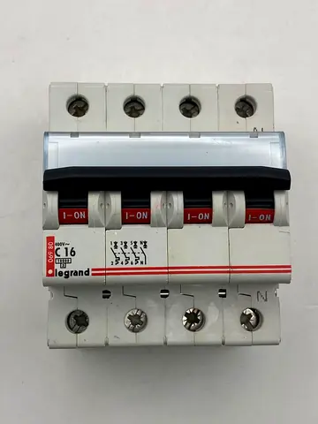 Legrand 069 80 Lexic 4P C16A 10000A Miniature Circuit Breaker