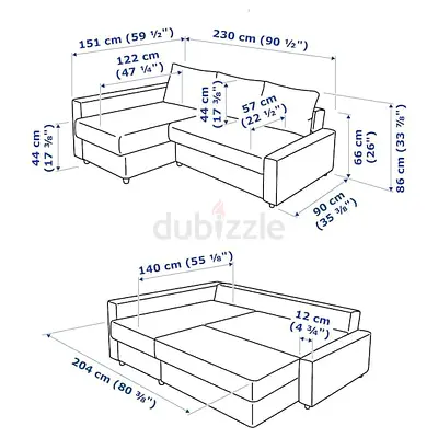 🎉BEST OFFER   IKEA Brand Display piece Sofa Cum Bed