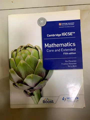 Cambridge IGCSE Mathematics Core and Extended (5th Edition) - Paperback