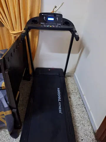 Used Marshal Fitness Treadmill • Condition: The motor, belt, and digital console display work perfec
