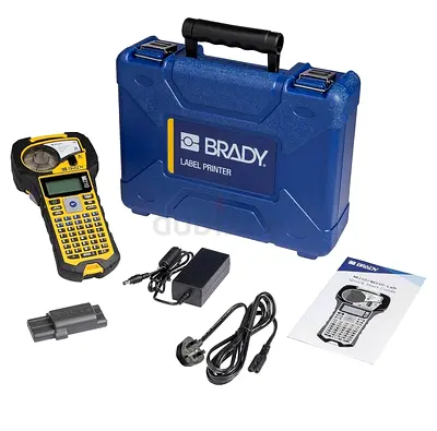 Brady Handheld Label Printer with Case and Accessories