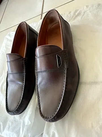 Bally Men’s Shoes - Brown Leather - throwaway price