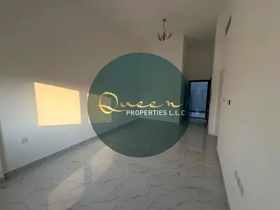 غرفة وصالة جديدة وثاني ساكن في المويهات 3، مساحات واسعة وحمامين وتكييف مركزي، موقع مميز بجانب شارع محمد بن زايد وقريب من المدارس