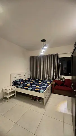 Master bedroom with attached washroom