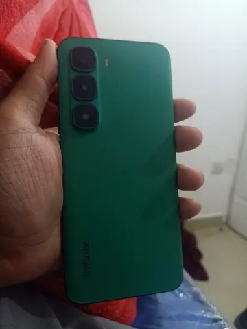 Infinix smartphone - green, good working condition