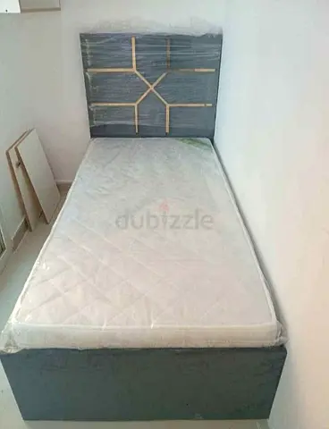 Single bed frame with mattress - good condition
