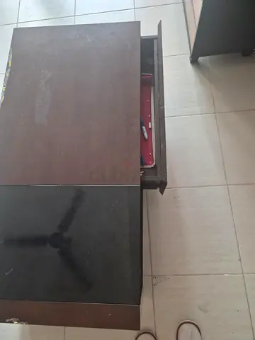 Wooden Coffee Table with Drawer - Used