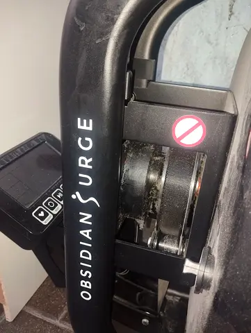 Sunny Health Obsidian Surge Water Rower - Used, Good Condition