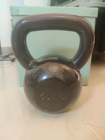 50 lb Cast Iron Kettlebell - Good Condition