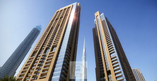 Downtown View |High Floor | Stunning 1BR | Fully Furnished | Prime Location