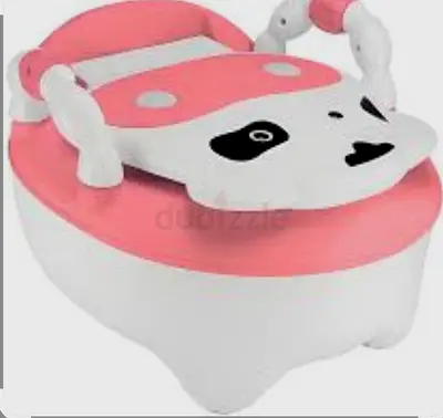 Pink cow Baby Potty Seat - Little Toddler Training Toilet