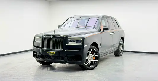 2024 Rolls Royce Cullinan Black Badge, Aug/2027 Rolls Royce Warranty + Service Contract, GCC