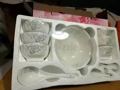 (New) 14 Pieces Ceramic Bowl Set