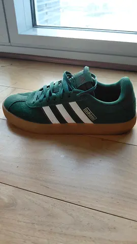 Adidas VL Court 3.0 in green suede
