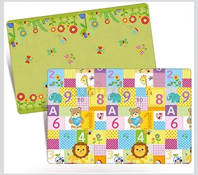 Baby play mat 200 x 180 cm, extra thick, water proof, reversible, foldable (never been used)