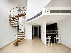 Duplex 1BR | Fitted Kitchen | Vacant | Unfurnished