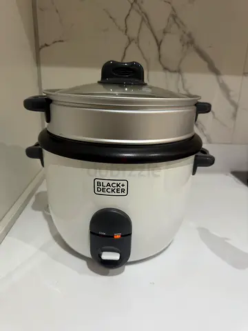 BLACK+DECKER Rice Cooker with Steamer