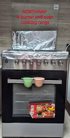 Northway 4-Burner Gas Cooker with Oven (& griller)- Excellent Working Condition