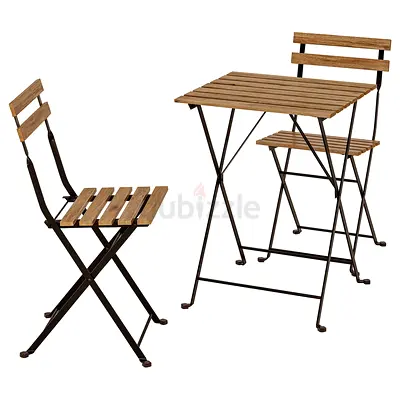Outdoor Table + 2 Chairs – Very Good Condition