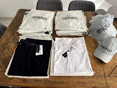 GOLF POLO AND HAT unworn