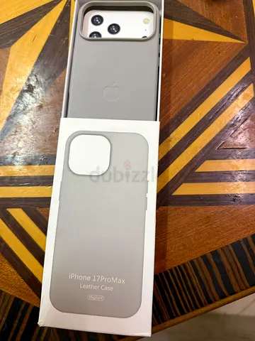 Genuine leather case for 17 pro max..!