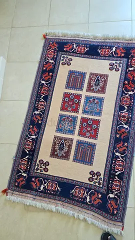 Handwoven Traditional Rectangular Rug - 120x80 cm (approx)