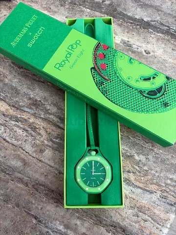 AP x Swatch Royal Pop - Green Eight