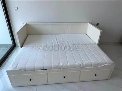 Ikea hemnes day bed with mattress 2