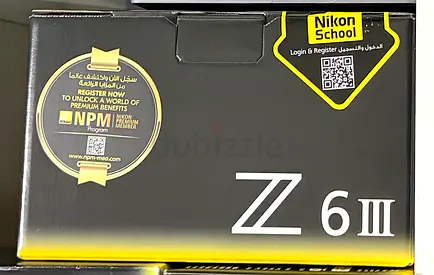 Nikon Z6 iii body with warranty- brand new