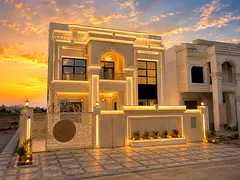 A modern villa in Al-Haliou 2, directly next to the Al-Zahia project, including registration and own