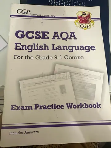 GCSE AQA ENGLISH LANGUAGE- EXAM PRACTICE WORKBOOK