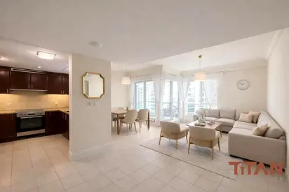 Furnished 1BR + Study | High Floor | Marina & City Views